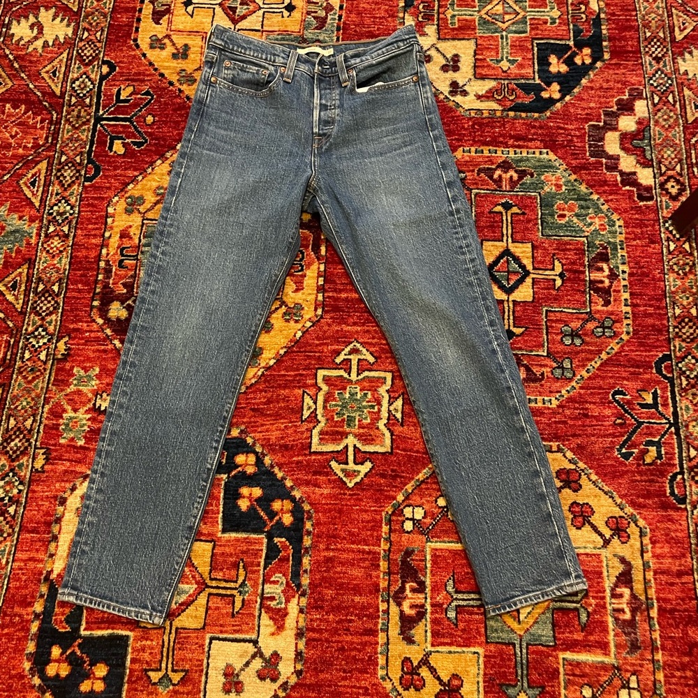 Levi's Wedgie 27 Premium Blue Denim Jeans